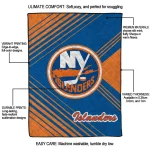 new york islanders arrow layers blue quilt blanket best selling
