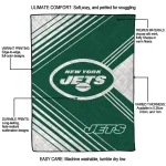 new york jets arrow layers green quilt blanket best selling