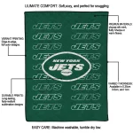 new york jets bold red green quilt blanket best selling