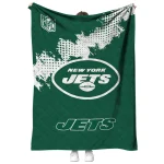new york jets shield badge green quilt blanket best selling