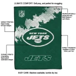 new york jets shield badge green quilt blanket best selling