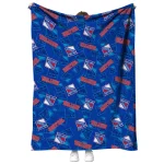 new york rangers solid classic blue quilt blanket best selling
