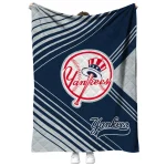 new york yankees arrow layers navy quilt blanket best selling