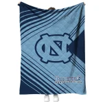 north carolina tar heels arrow layers light blue quilt blanket best selling