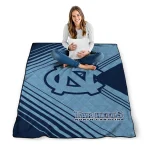 north carolina tar heels arrow layers light blue quilt blanket best selling