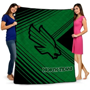 north texas mean green arrow layers green quilt blanket best selling