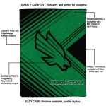 north texas mean green arrow layers green quilt blanket best selling