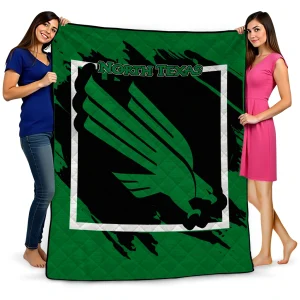 north texas mean green block border green quilt blanket best selling