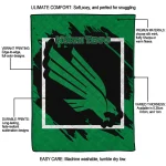 north texas mean green block border green quilt blanket best selling