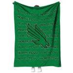 north texas mean green bold red green quilt blanket best selling