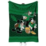 north texas mean green disney football green quilt blanket best selling