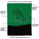 north texas mean green dot illusion green quilt blanket best selling