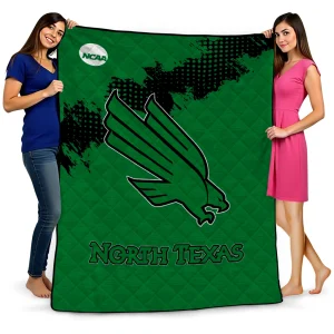 north texas mean green paint trail green quilt blanket best selling