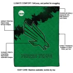 north texas mean green paint trail green quilt blanket best selling
