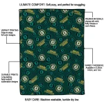 oakland athletics solid classic green quilt blanket best selling