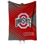 ohio state buckeyes arrow layers scarlet quilt blanket best selling