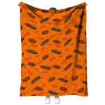 oklahoma state cowboys solid classic orange quilt blanket best selling