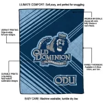 old dominion monarchs arrow layers blue quilt blanket best selling
