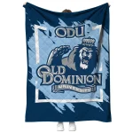 old dominion monarchs block border blue quilt blanket best selling