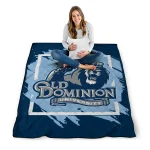 old dominion monarchs block border blue quilt blanket best selling