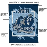 old dominion monarchs block border blue quilt blanket best selling