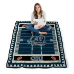 old dominion monarchs mickey player blue quilt blanket best selling