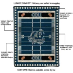 old dominion monarchs mickey player blue quilt blanket best selling