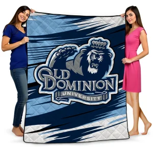 old dominion monarchs wild lines blue white quilt blanket best selling