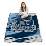 old dominion monarchs wild lines blue white quilt blanket best selling