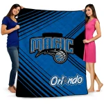 orlando magic arrow layers blue quilt blanket best selling