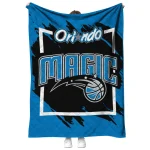 orlando magic block border blue quilt blanket best selling