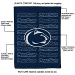penn state nittany lions bold red blue quilt blanket best selling