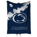 penn state nittany lions paint trail blue quilt blanket best selling