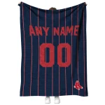 personalized boston red sox pin dot quilt blanket best selling