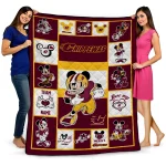 Personalized Central Michigan Chippewas Mickey Crimson Maroon White Quilt Blanket 1 personalized central michigan chippewas mickey crimson maroon white quilt blanket best selling