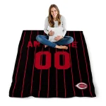 personalized cincinnati reds pin dot quilt blanket best selling