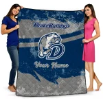 Personalized Drake Bulldogs Brushstroke Layers Blue Quilt Blanket 1 personalized drake bulldogs brushstroke layers blue quilt blanket best selling