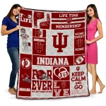 Personalized Indiana Hoosiers Helmet Passion Red Quilt Blanket 1 personalized indiana hoosiers helmet passion red quilt blanket best selling
