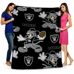 Personalized Las Vegas Raiders Mickey Football Black Quilt Blanket 1 personalized las vegas raiders mickey football black quilt blanket best selling