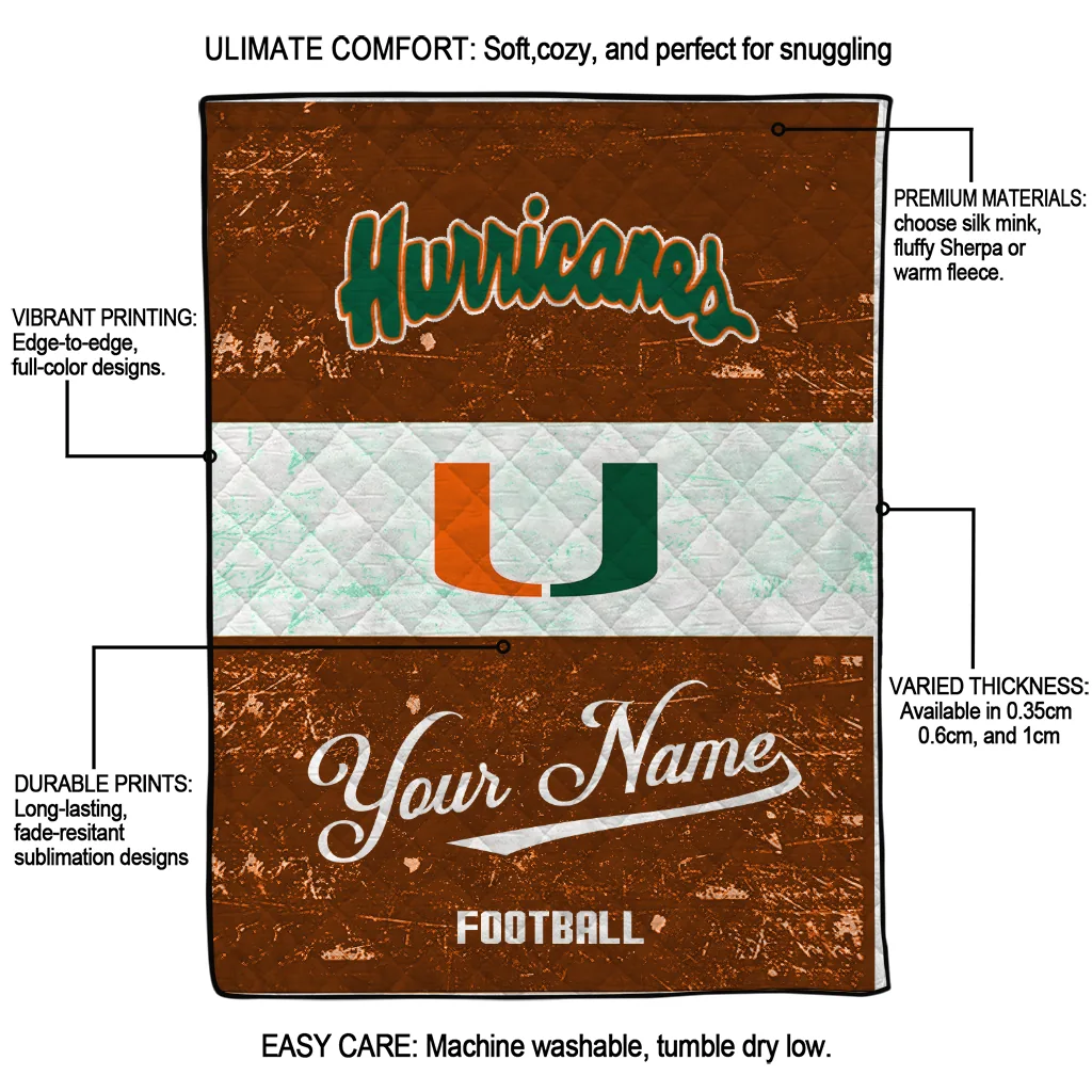personalized miami hurricanes hibiscus burst orange white quilt blanket latest model personalized miami hurricanes hibiscus burst orange white quilt blanket latest model