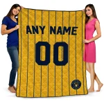 personalized milwaukee brewers pin dot quilt blanket best selling