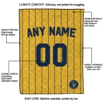 personalized milwaukee brewers pin dot quilt blanket best selling