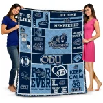 Personalized Old Dominion Monarchs Helmet Passion Blue Quilt Blanket 1 personalized old dominion monarchs helmet passion blue quilt blanket best selling