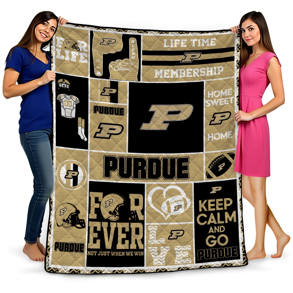 personalized purdue boilermakers helmet passion gold quilt blanket best selling personalized purdue boilermakers helmet passion gold quilt blanket best selling