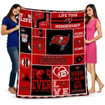 Personalized Tampa Bay Buccaneers Helmet Passion Red Quilt Blanket 1 personalized tampa bay buccaneers helmet passion red quilt blanket best selling