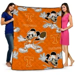 Personalized Tennessee Volunteers Mickey Football Orange Quilt Blanket 1 personalized tennessee volunteers mickey football orange quilt blanket best selling