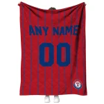 personalized texas rangers pin dot quilt blanket best selling