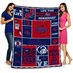 Personalized Tulsa Golden Hurricane Helmet Passion Blue Quilt Blanket 1 personalized tulsa golden hurricane helmet passion blue quilt blanket best selling