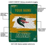 personalized uab blazers grunge patch green white quilt blanket best selling