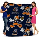 Personalized UTEP Miners Mickey Football Blue Quilt Blanket 1 personalized utep miners mickey football blue quilt blanket best selling